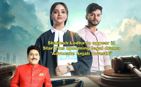 Shailesh Lodha to Make Special Cameo in Star Plus’ Legal Drama “Advocate Anjali Awashthi”