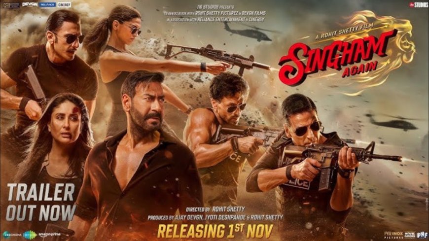 Singham Again Trailer out Now