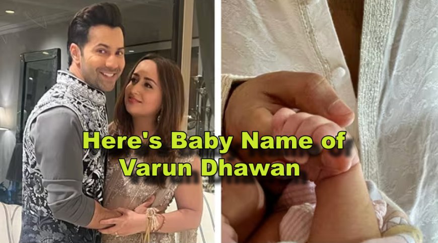 Varun Dhawan and His Wife Natasha Dalal Welcome Baby Girl, Name Her Lara Dhawan